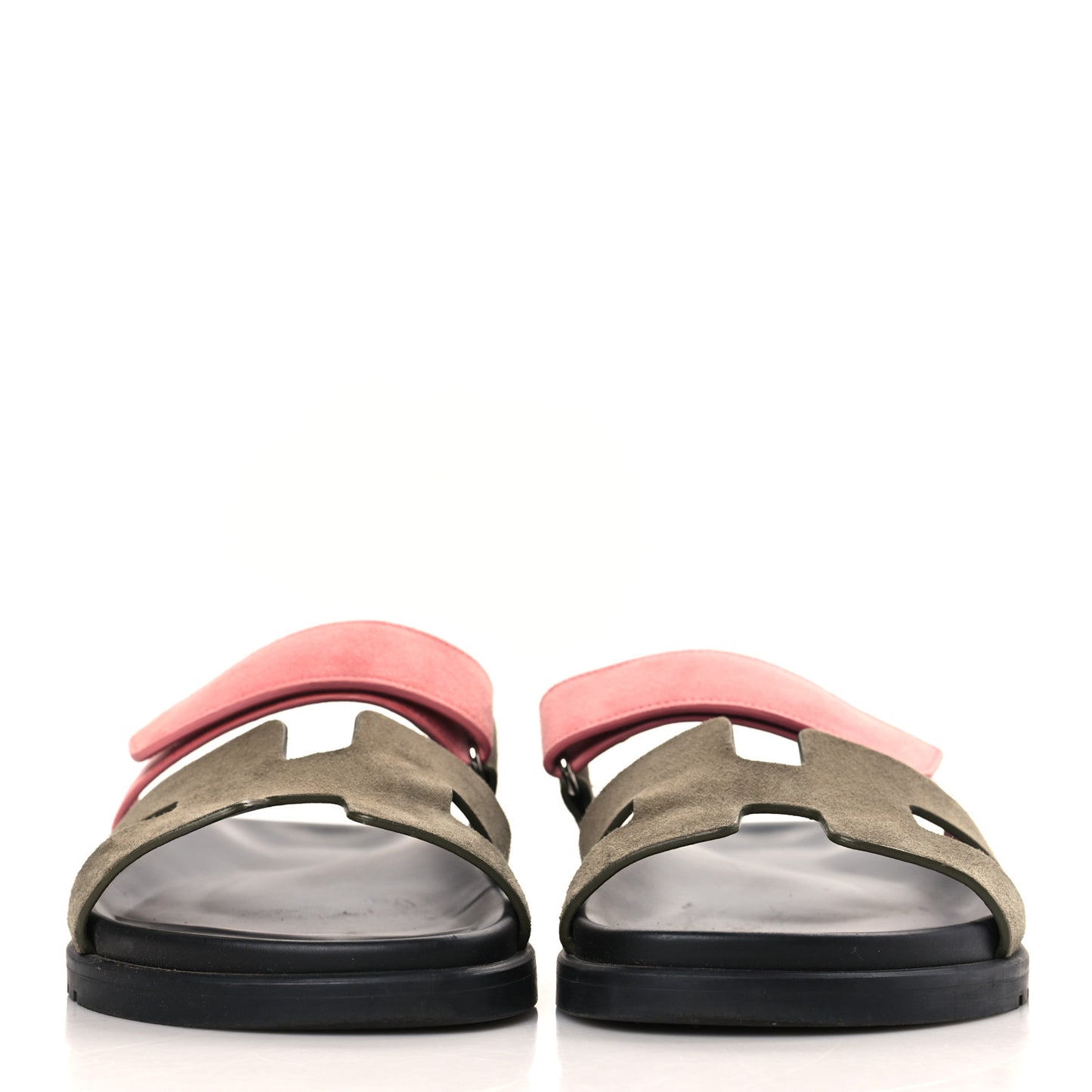 Suede Goatskin Womens Chypre Sandals 39.5 Toundra Rose Du Desert