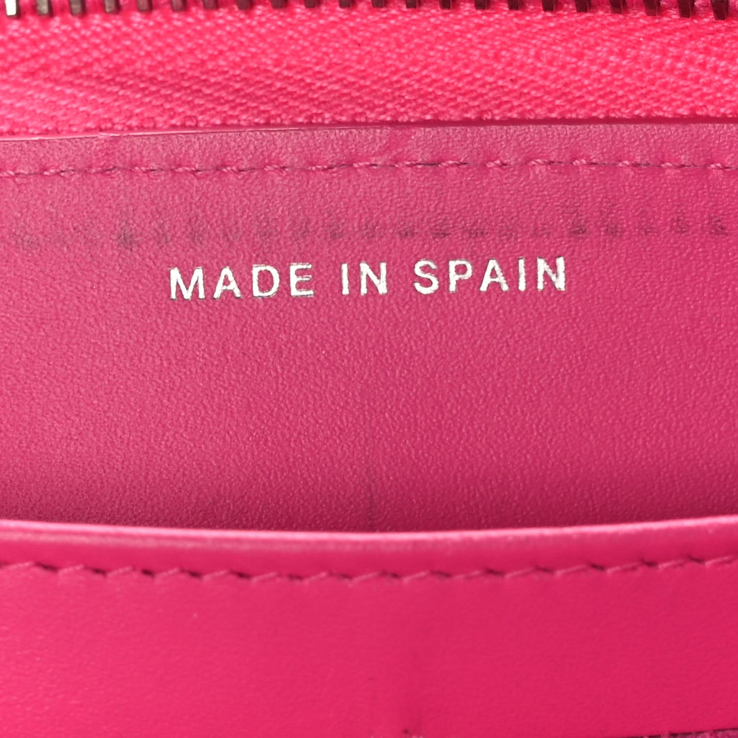 Caviar Quilted Large Gusset Zip Around Wallet Pink