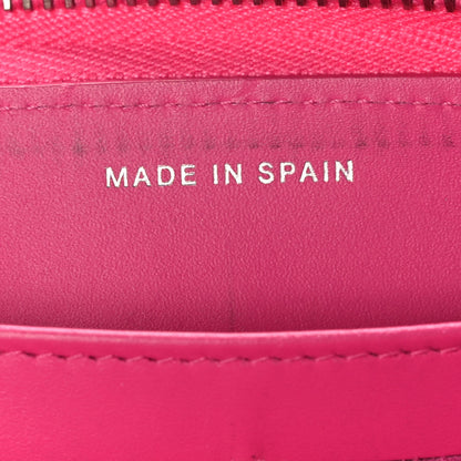 Chanel Caviar Quilted Large Gusset Zip Around Wallet Pink 7 of 13