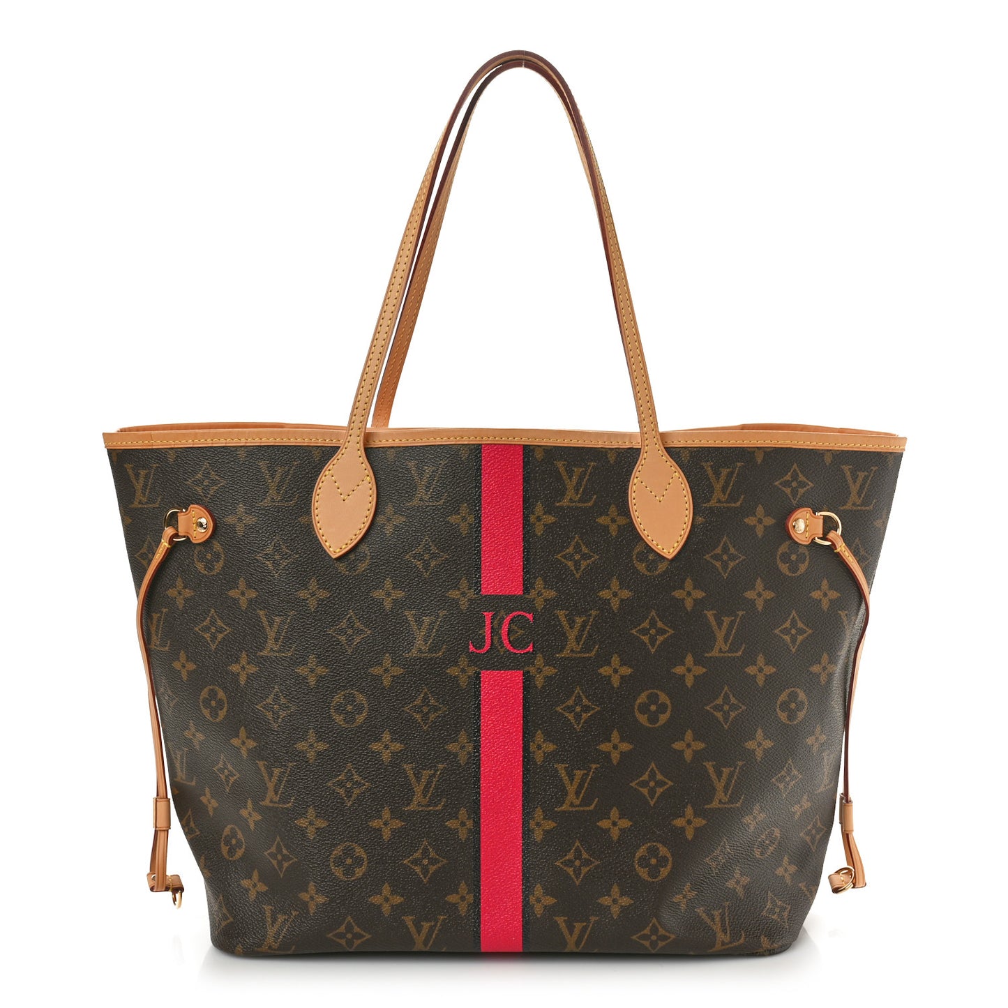 Monogram My LV Heritage Neverfull MM Fuchsia