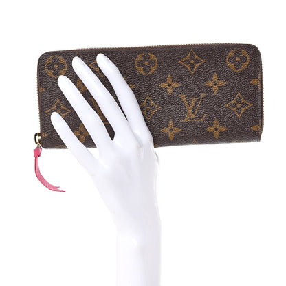 Louis Vuitton Monogram Clemence Wallet Hot Pink 2 of 10