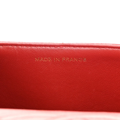 Chanel Caviar Quilted Medium Double Flap Red 7 of 14