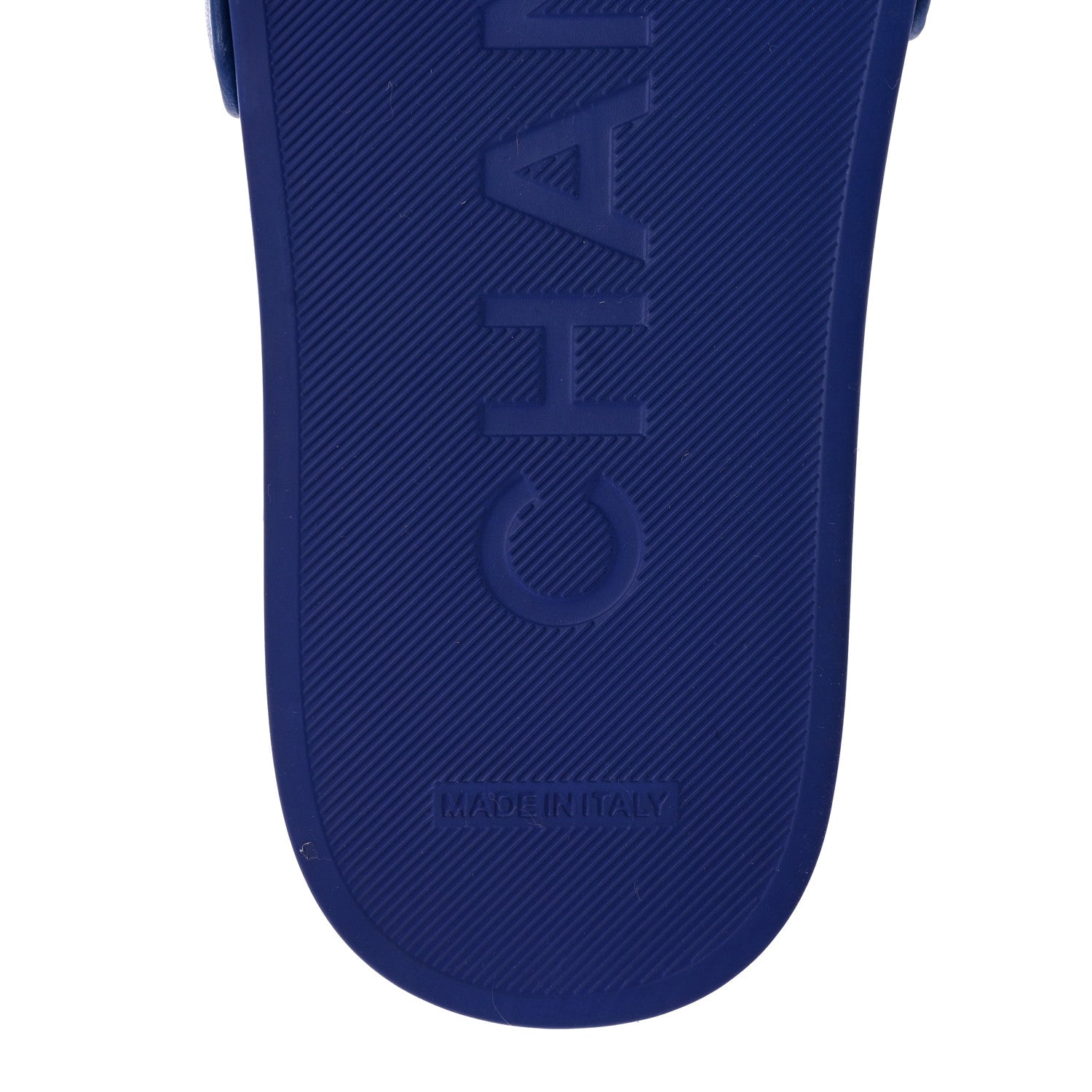 Chanel Lambskin Quilted CC Mules Sandals 36 Dark Blue 6 of 11