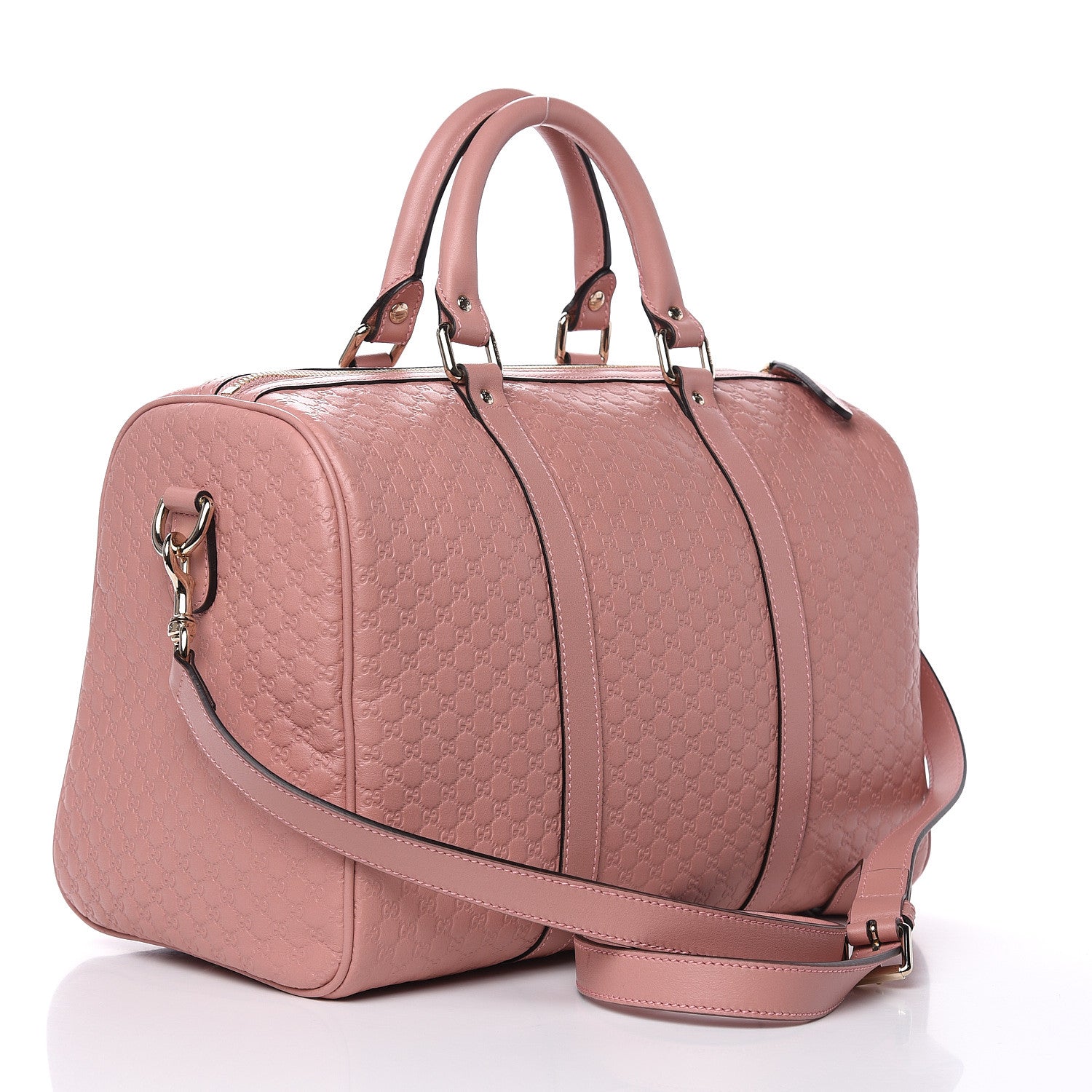 Gucci Microguccissima Medium Joy Boston Soft Pink 3 of 10