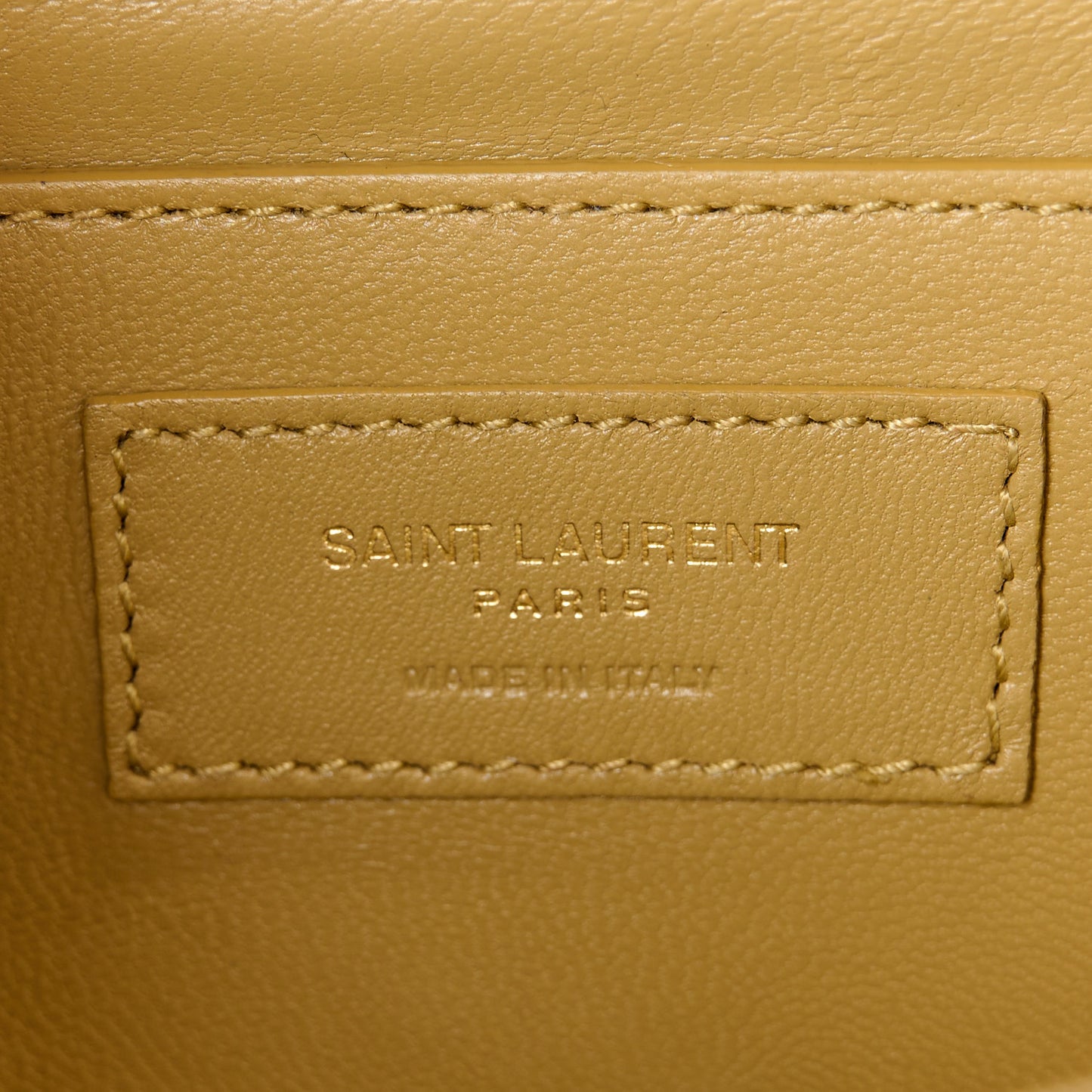 Satin Small Classic Monogram Kate Tassel Satchel Sahara Beige