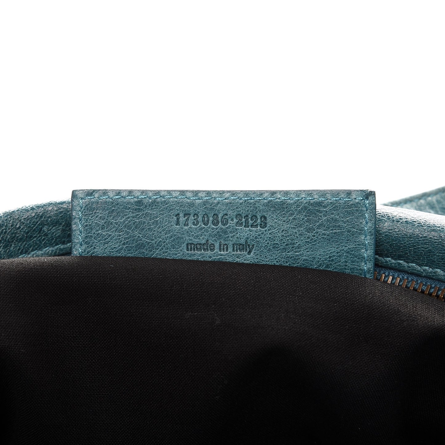 Agneau Classic Hardware Brief Aquamarine