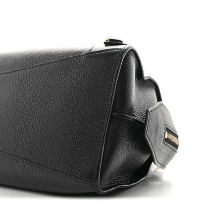 Balenciaga Grained Calfskin Neo Classic Gold Hardware S City Black Black 10 of 10