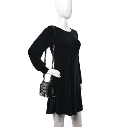 Chanel Caviar Quilted Small Boy Flap Black 2 of 10