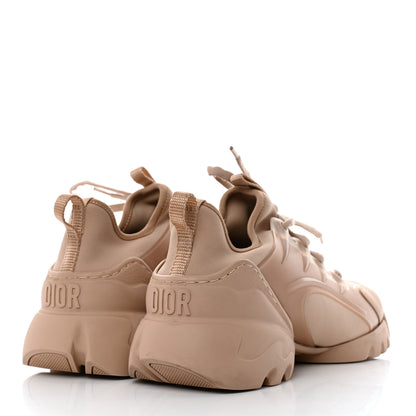Christian Dior Neoprene Rubber Womens D-Connect Sneakers 37 Nude 4 of 8