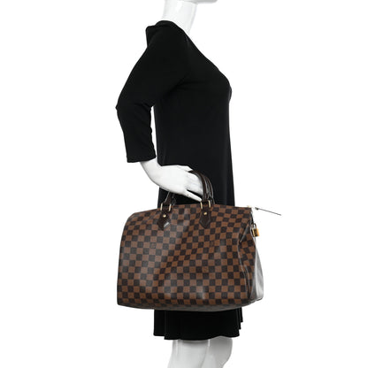 Louis Vuitton Damier Ebene Speedy 35 2 of 13