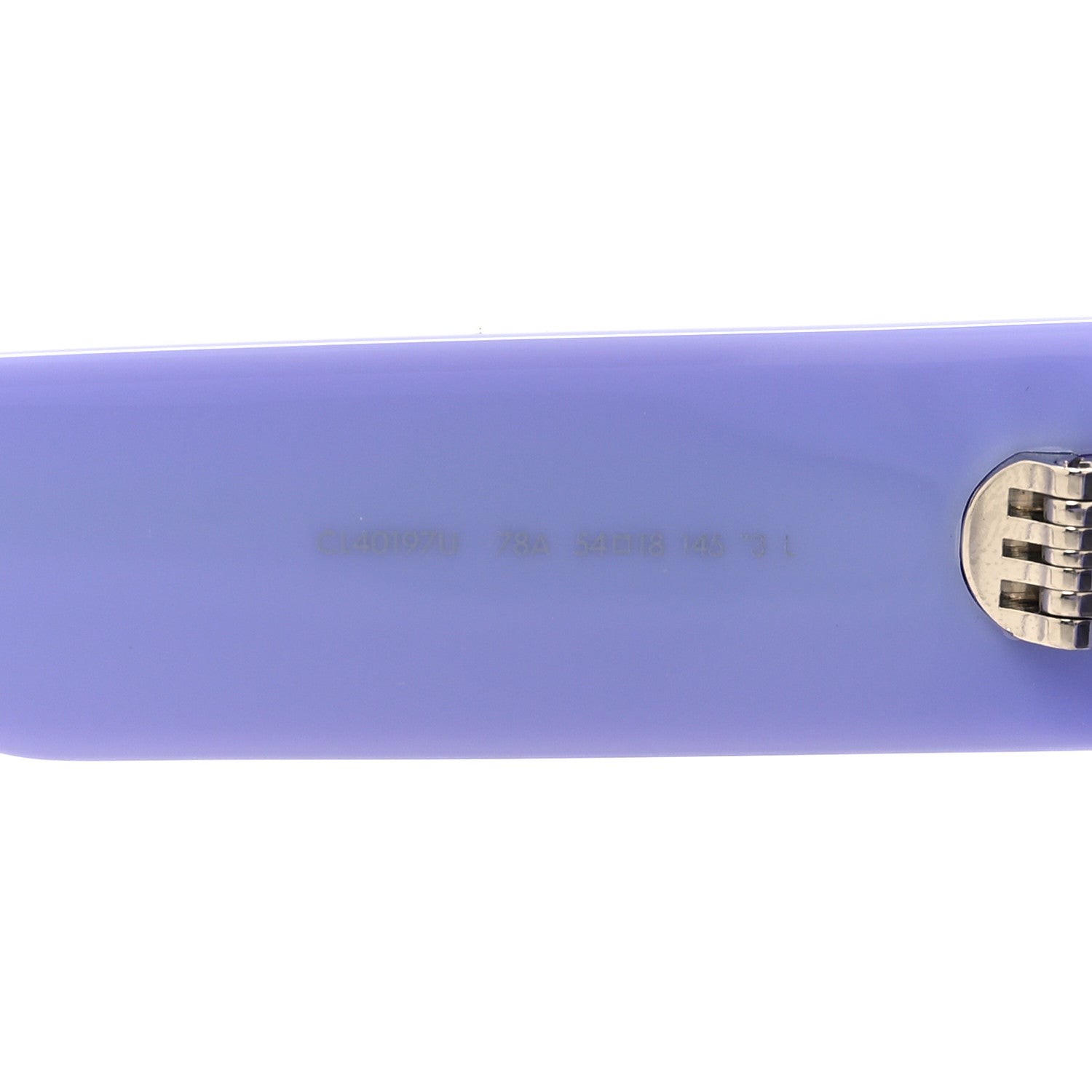 Celine Acetate Cat Eye Sunglasses CL40197U Shiny Lilac Smoke 6 of 7