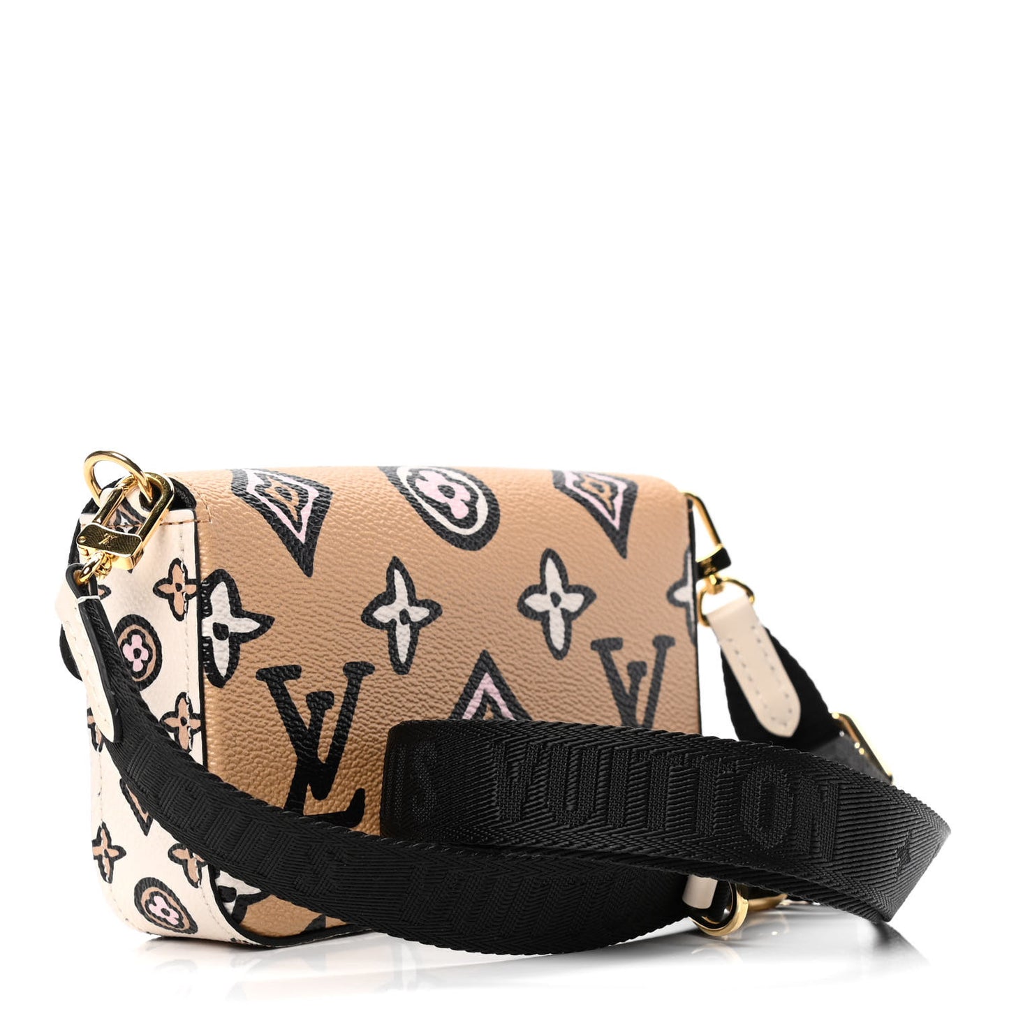 Monogram Wild At Heart Felicie Strap & Go Arizona Creme