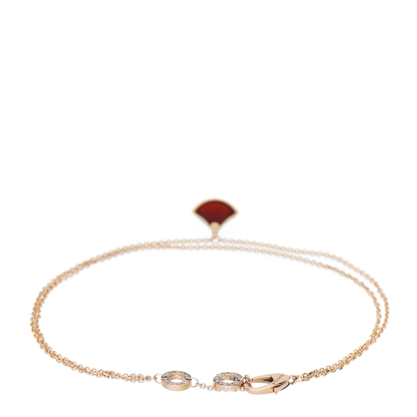 18K Rose Gold Carnelian Divas' Dream Bracelet SM