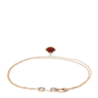 Bulgari 18K Rose Gold Carnelian Divas' Dream Bracelet SM 2 of 3