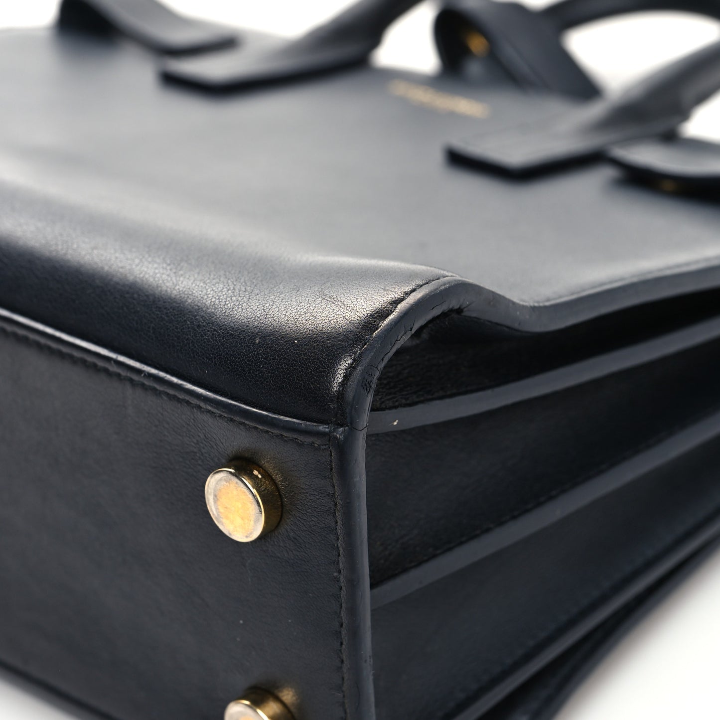 Calfskin Nano Sac De Jour Black