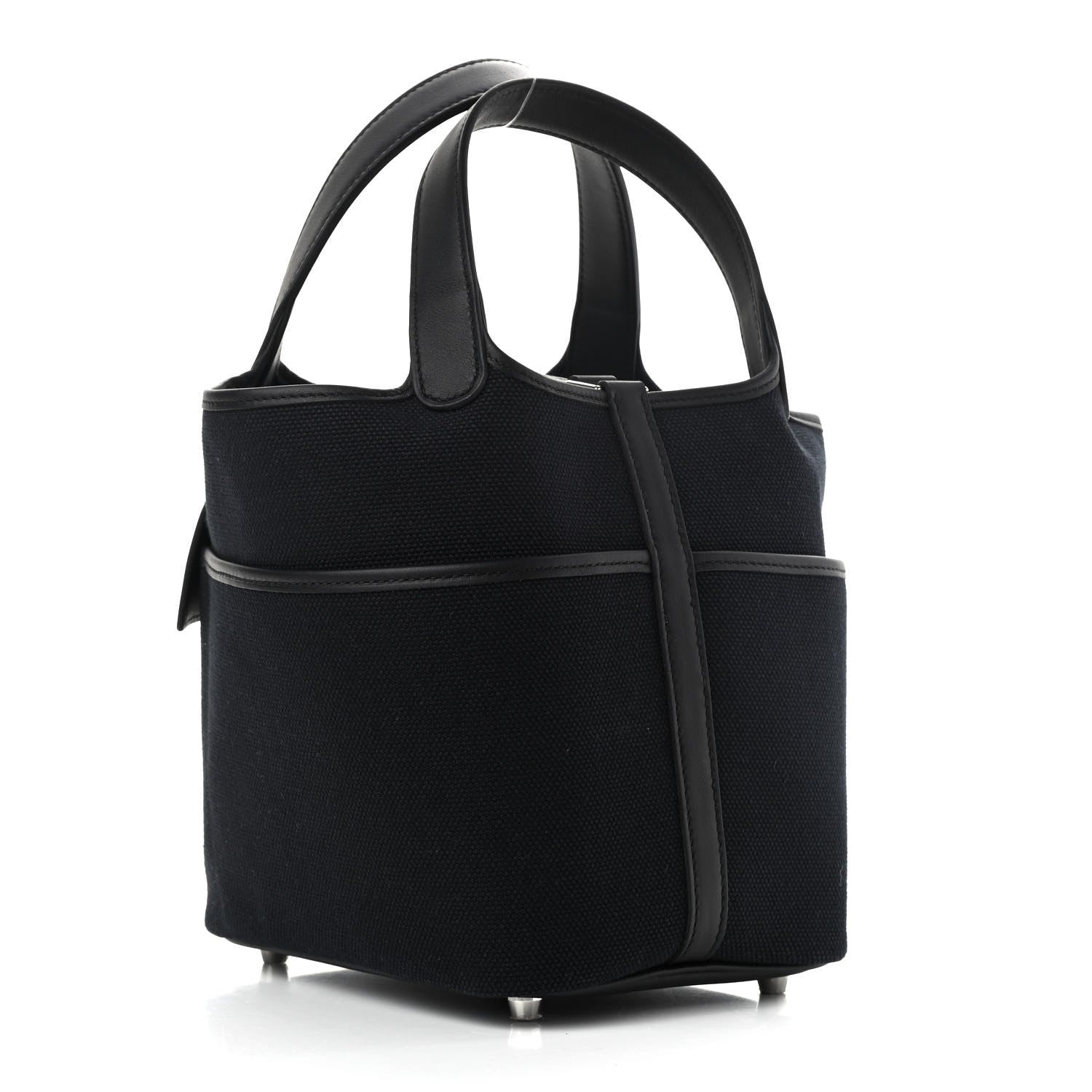 Hermes Toile Goeland Swift Cargo Picotin Lock 18 Black 4 of 19