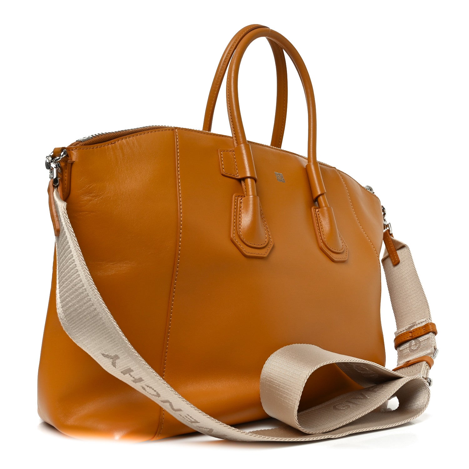 Givenchy Box Calfskin Antigona Sport Top Handle Bag Pumpkin 3 of 9
