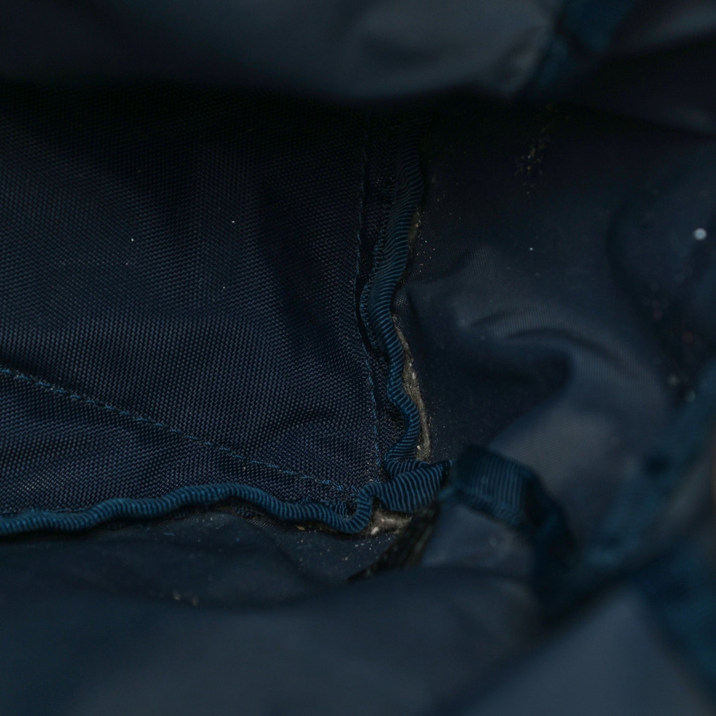 Nylon Biker Backpack Blue