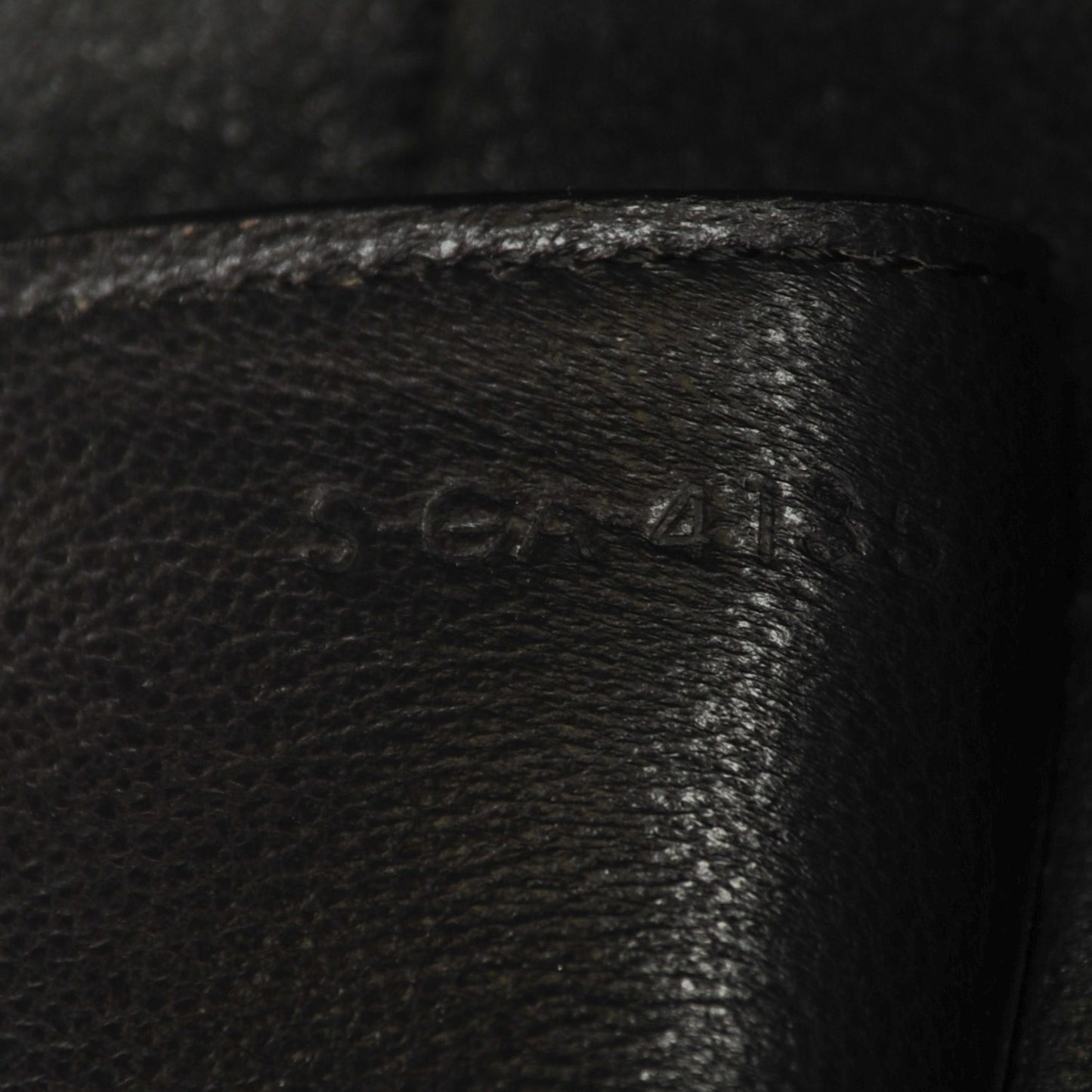 Baby Grained Calfskin Small Belt Bag Dark Taupe