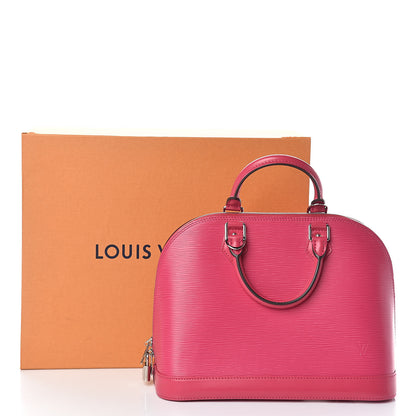 Louis Vuitton Epi Alma PM Hot Pink 10 of 10