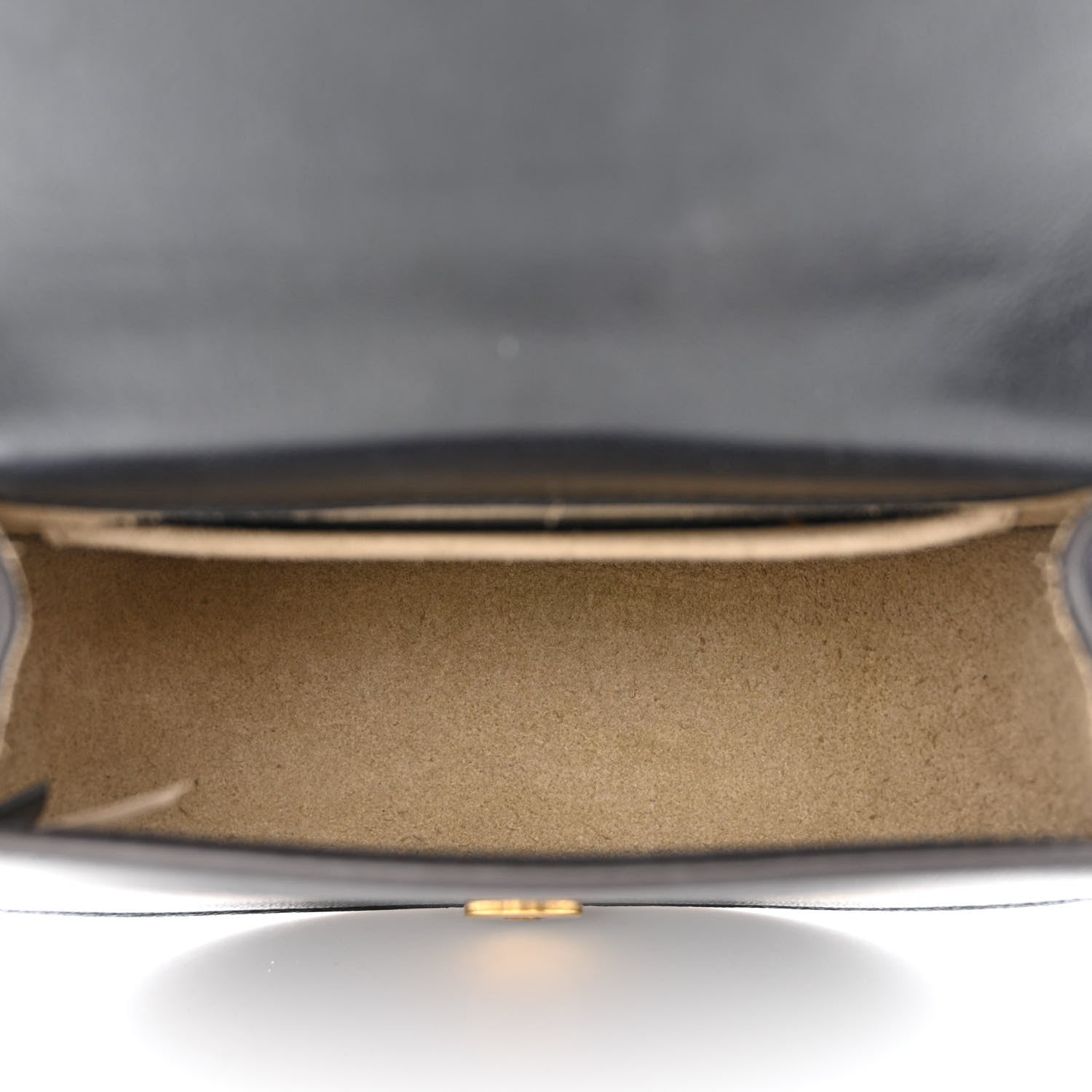 Chloe Calfskin Suede Small Nile Bracelet Bag Black 5 of 12