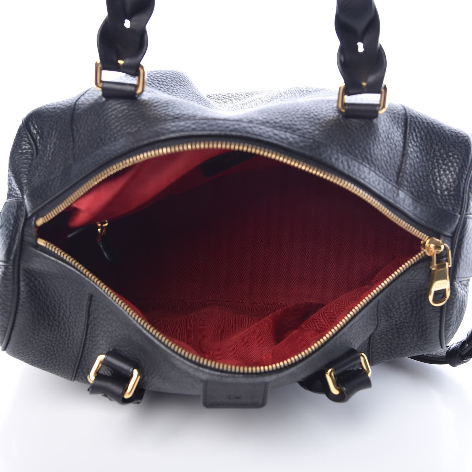 Loewe Calfskin Fusta 31 Shoulder Bag Black 5 of 11
