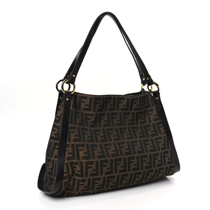 Fendi Chef Shopping Tote Tobacco 3 of 10