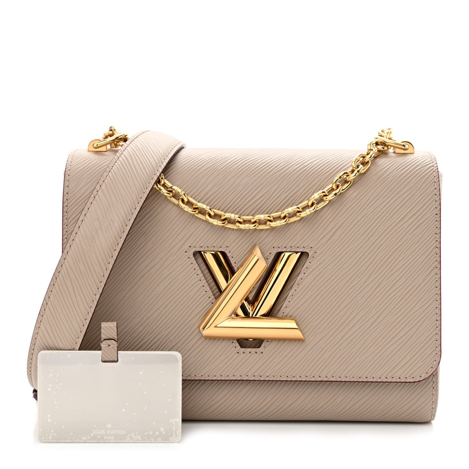 Louis Vuitton Epi Twist Shoulder Bag MM Galet 1 of 12
