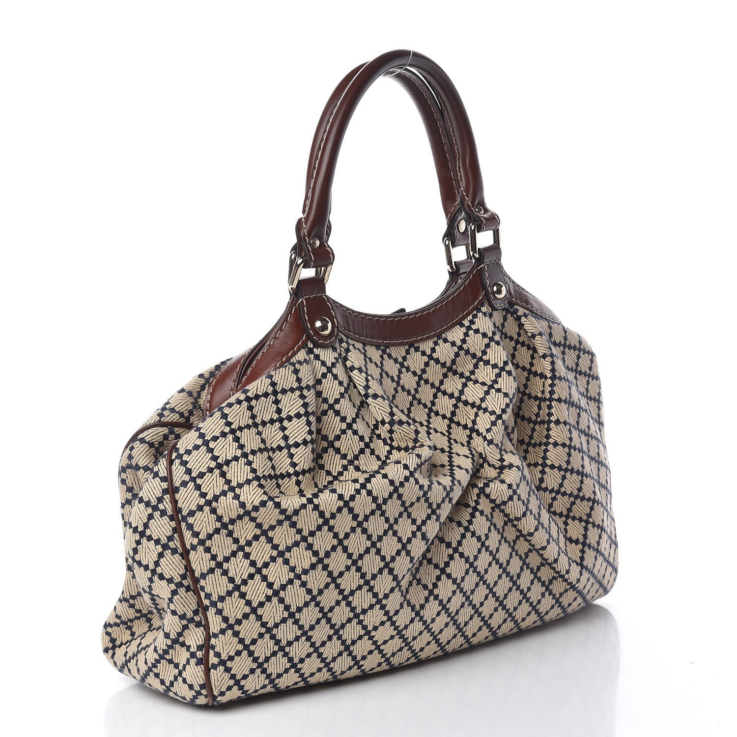 Gucci Diamante Medium Sukey Tote Brown 3 of 17