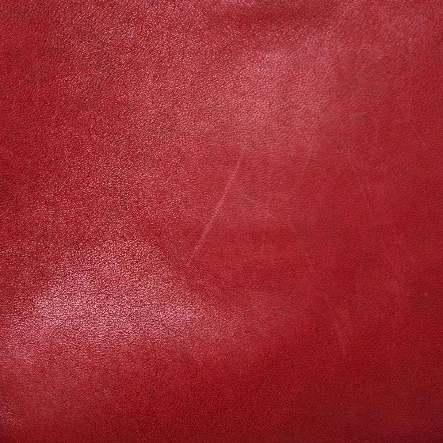 Lambskin Quilted CC Shoulder Bag Red