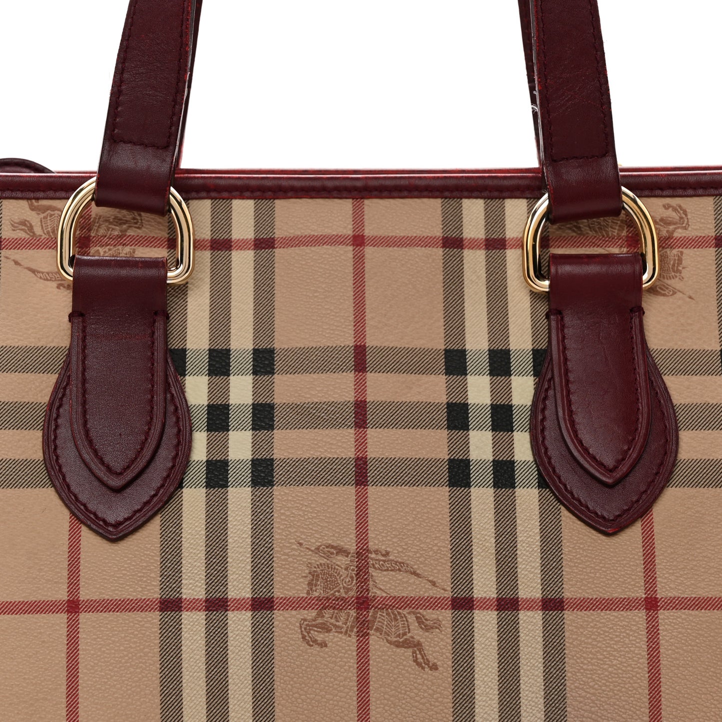 Haymarket Check Medium Regent Tote Red