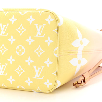 Louis Vuitton Monogram Giant By The Pool Neverfull MM Light Pink 9 of 10