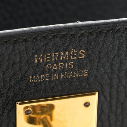 Hermes Ardennes Birkin 40 Black 6 of 12