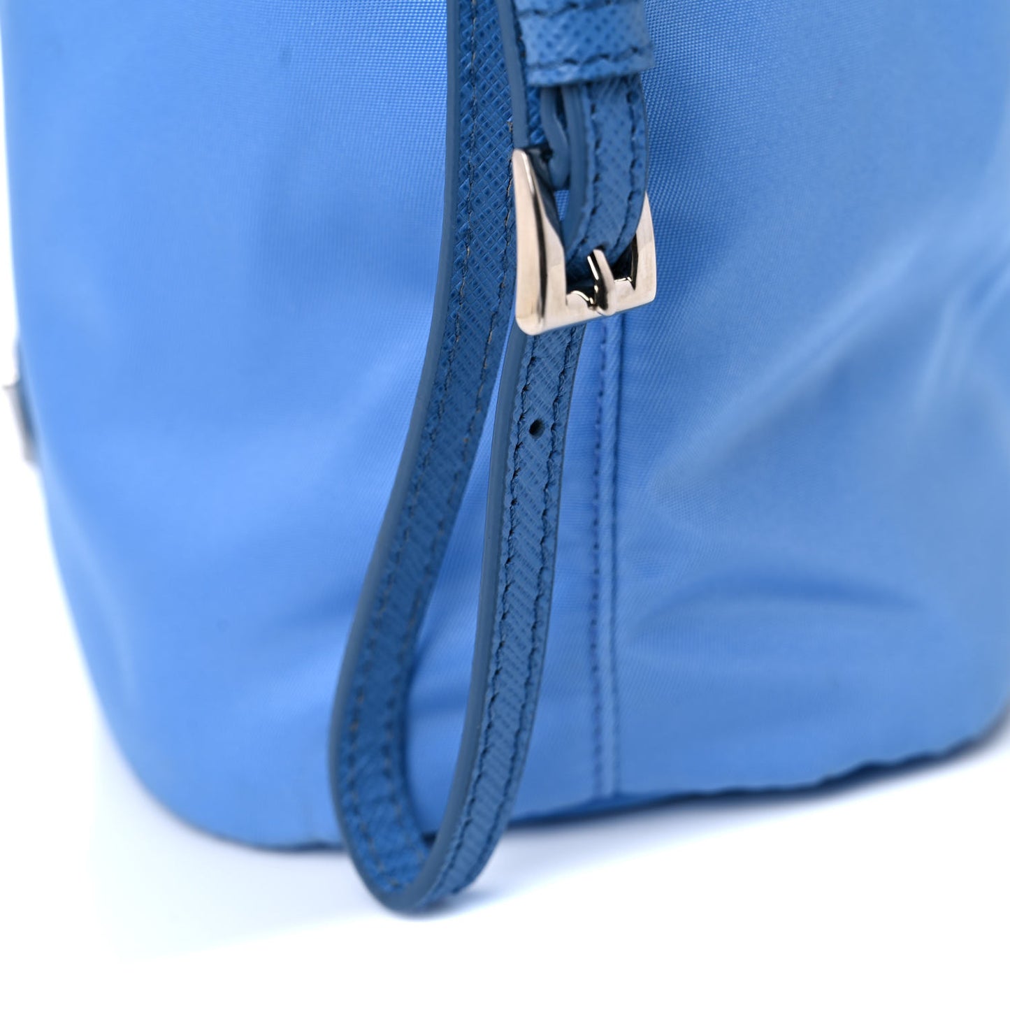 Nylon Vela Drawstring Wristlet Pouch Pervinca