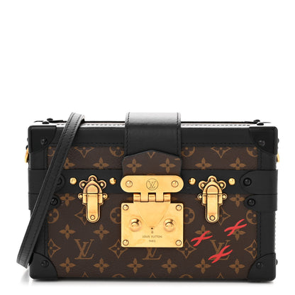 Louis Vuitton Monogram Petite Malle Black 1 of 9