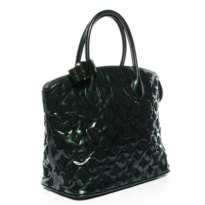 Louis Vuitton Patent Lambskin Fascination Lockit Vert Fonce 3 of 7