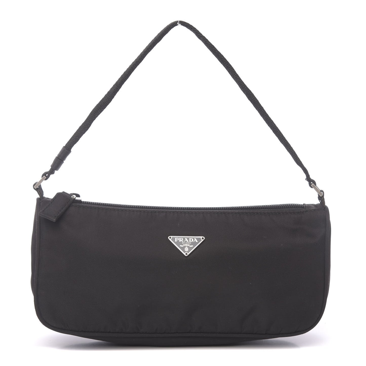 Tessuto Nylon Pochette Bag Black