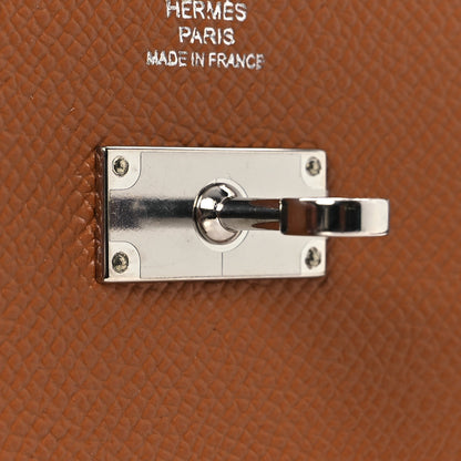 Hermes Epsom Kelly Longue Wallet Gold 12 of 12