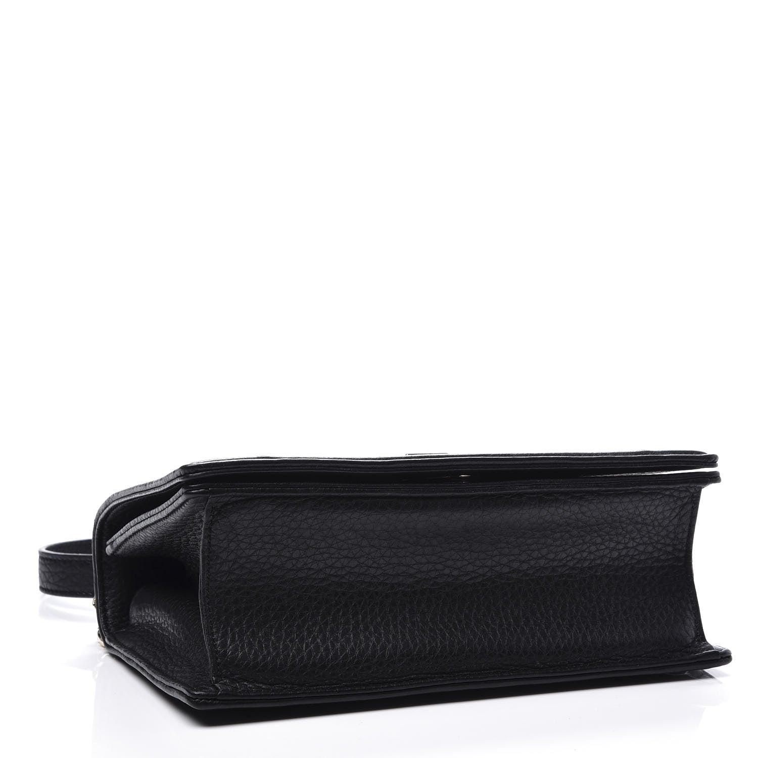 Christian Dior Grained Calfskin Small Diorama Flap Bag Black 3 of 8