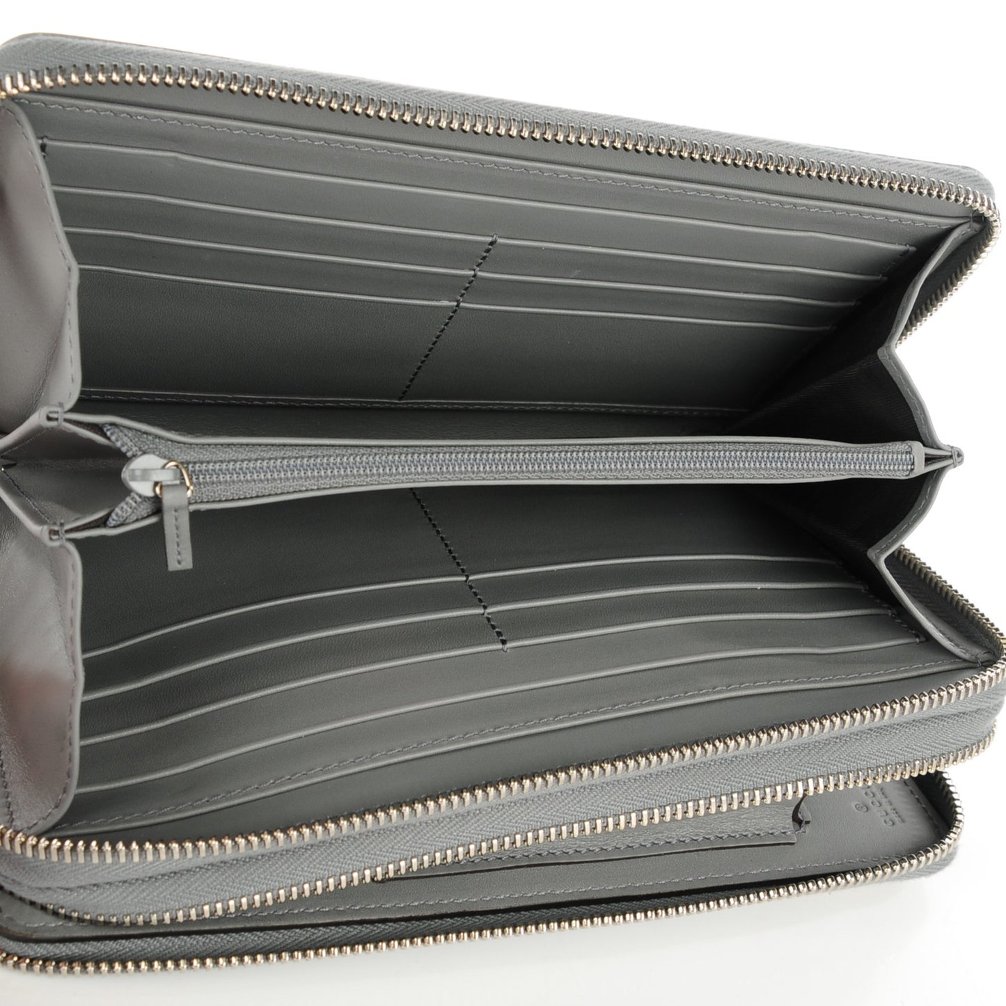 GG Supreme Monogram Travel Document Case Ecru Grigio