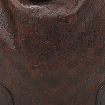 Gucci Guccissima Large Princy Hobo Dark Brown 7 of 13