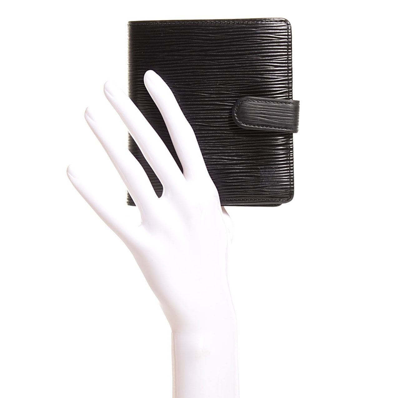Louis Vuitton Epi Porte-Billets Compact Wallet Black 2 of 7