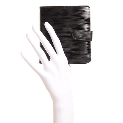 Louis Vuitton Epi Porte-Billets Compact Wallet Black 2 of 7