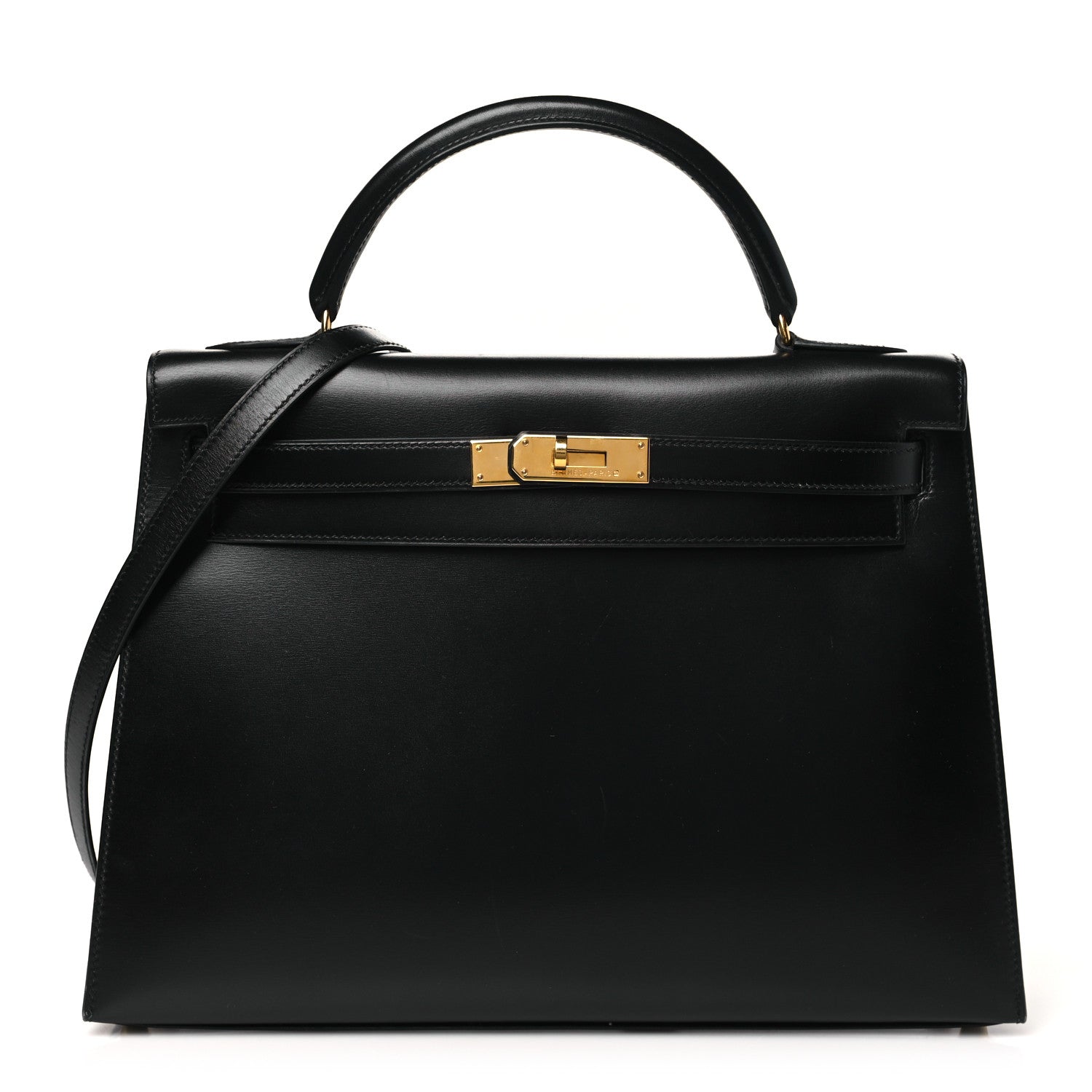 Hermes Box Kelly Sellier 32 Black 1 of 9