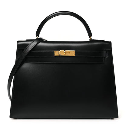 Hermes Box Kelly Sellier 32 Black 1 of 9