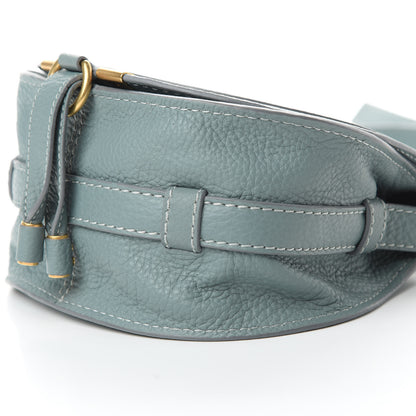 Chloe Calfskin Mini Marcie Round Crossbody Bag Faded Blue 11 of 11