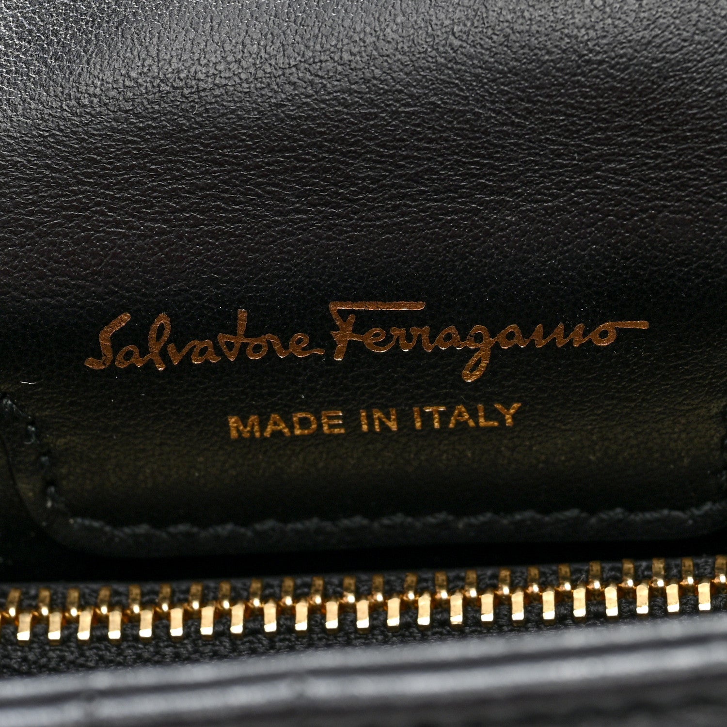 Salvatore Ferragamo Calfskin Quilted Gancini Mini Crossbody Flap Bag Black 6 of 9
