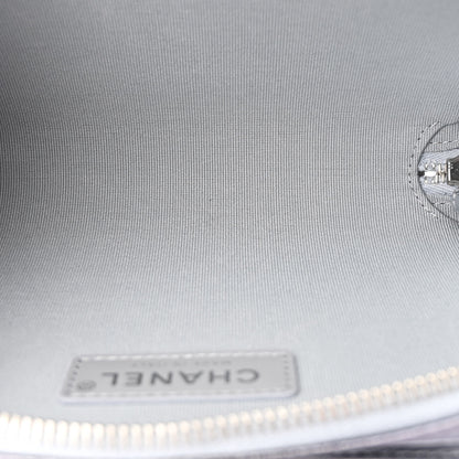 Chanel Metallic Lambskin Like A Wallet Flap Silvery Black 5 of 10