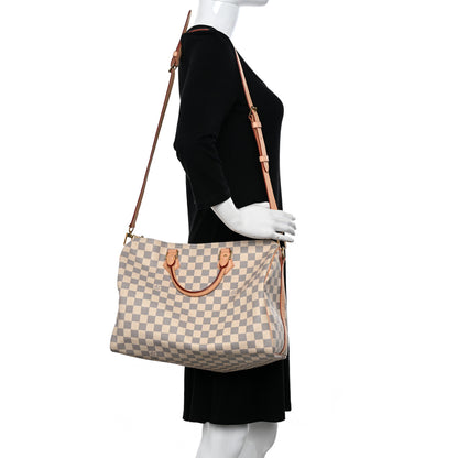 Louis Vuitton Damier Azur Speedy Bandouliere 35 2 of 9