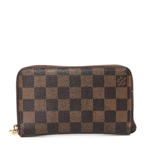 Damier Ebene Zippy Compact Wallet